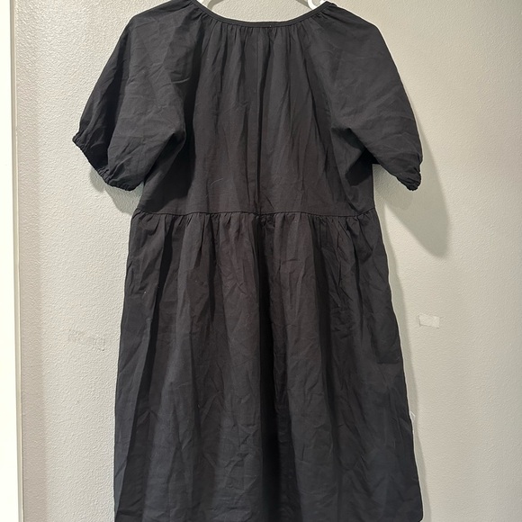 LOFT Elegant Black Button-Down Dress Size S - Picture 3 of 6